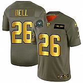 Nike Jets 26 Le'Veon Bell 2019 Olive Gold Salute To Service Limited Jersey Dyin,baseball caps,new era cap wholesale,wholesale hats